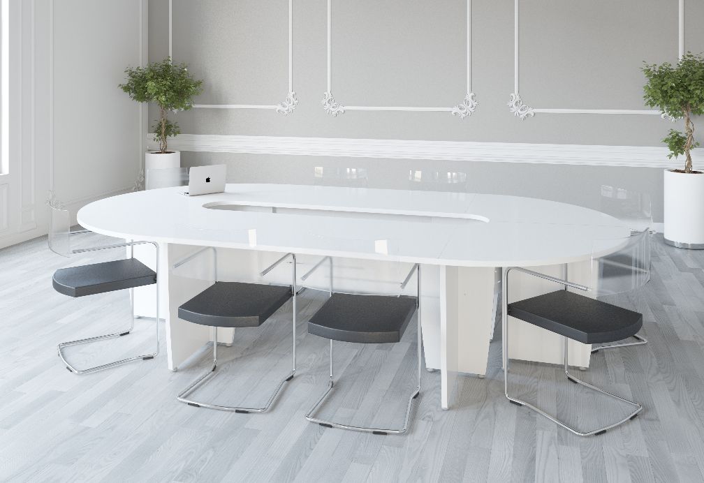 Table de réunion ovale - Succès