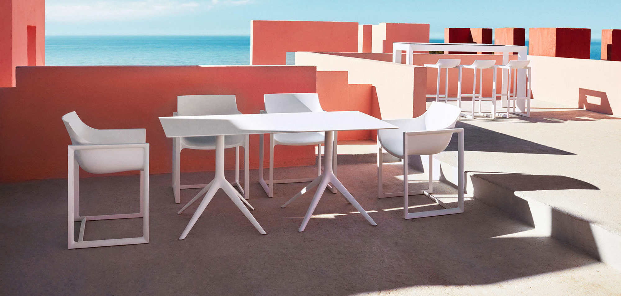 Tables et chaises extérieures - Wall Street