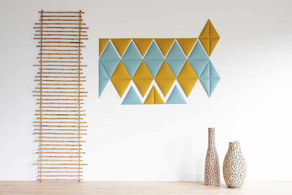 Sticks muraux acoustiques en origami