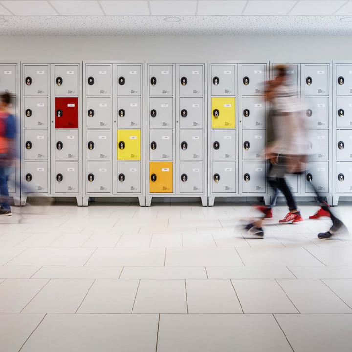 Vestiaires multicases métallique